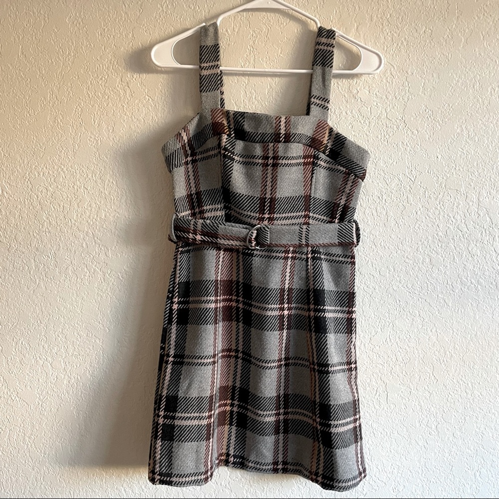 Gianni Bini Plaid Mini Dress
